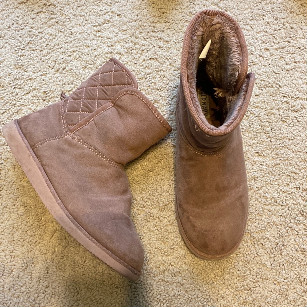 Soft fur lined boots